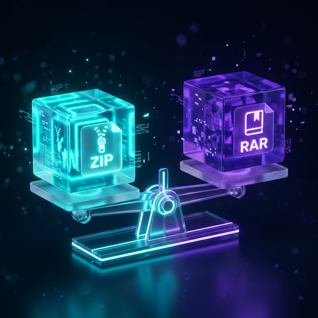 Diferencia entre ZIP y RAR: ¿Cuál Deberías Usar?